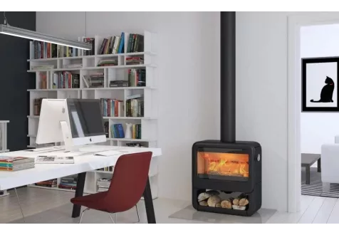 Poêle à Bois Rock 500 : L'Alliance Parfaite entre Design et Performance